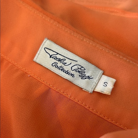 Tasha Polizzi Orange Layered Tank Top size S - Picture 5 of 7